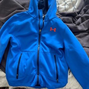 Under Armour boys M blue jacket